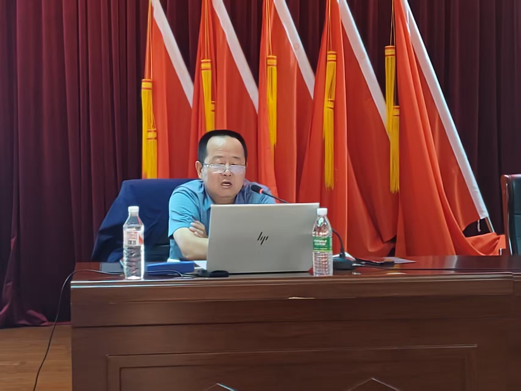 伊宁市伊盾保安服务有限公司开展铸牢中华民族共同体意识主题宣讲活动