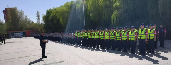 以忠诚守护绽放城市华彩——哈密神舟圆满完成首场大型商演安保任务