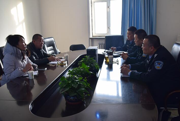 新疆保安协会对乌鲁木齐市三家保安公司进行调研