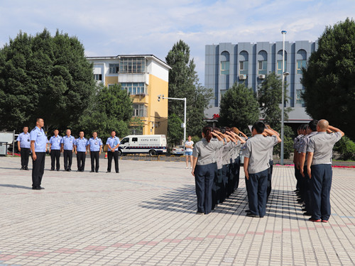 乌鲁木齐互利安康保安服务有限责任公司圆满完成第一期军事轮训工作