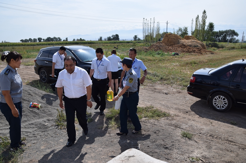 新疆黄金盾保安服务有限公司开展节日慰问活动