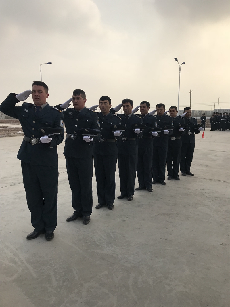 喀什疆南保安服务有限责任公司组织开展2018年迎新春联欢活动
