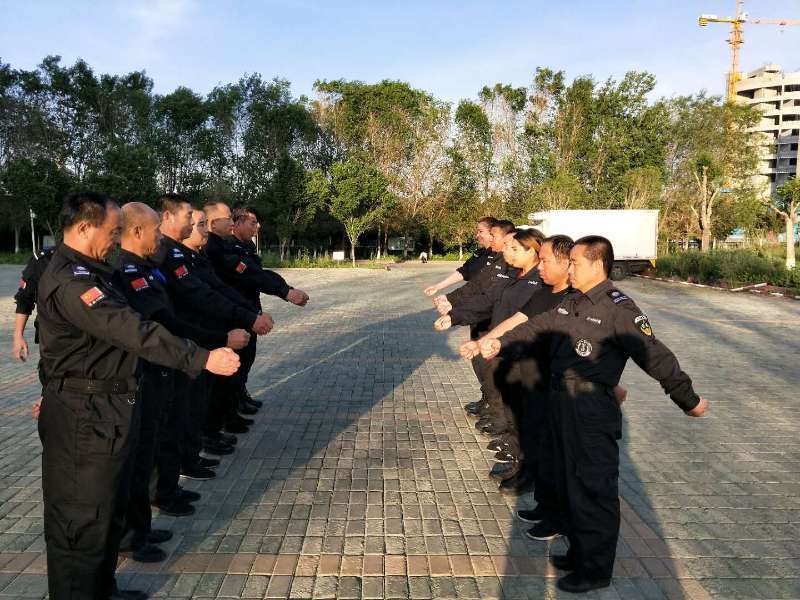 新疆方洲安保服务有限公司开展大练兵活动