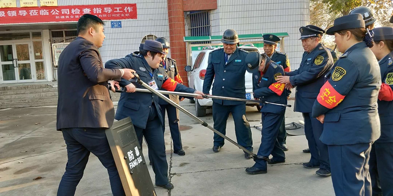 防恐反袭 时刻不松懈