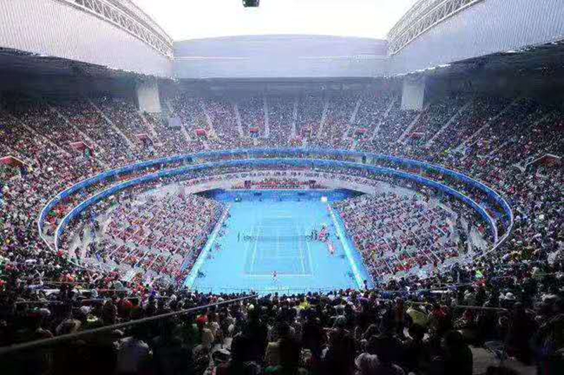 新疆天盾安防股份有限公司选派随卫队员参加2019年中国网球公开赛安保工作