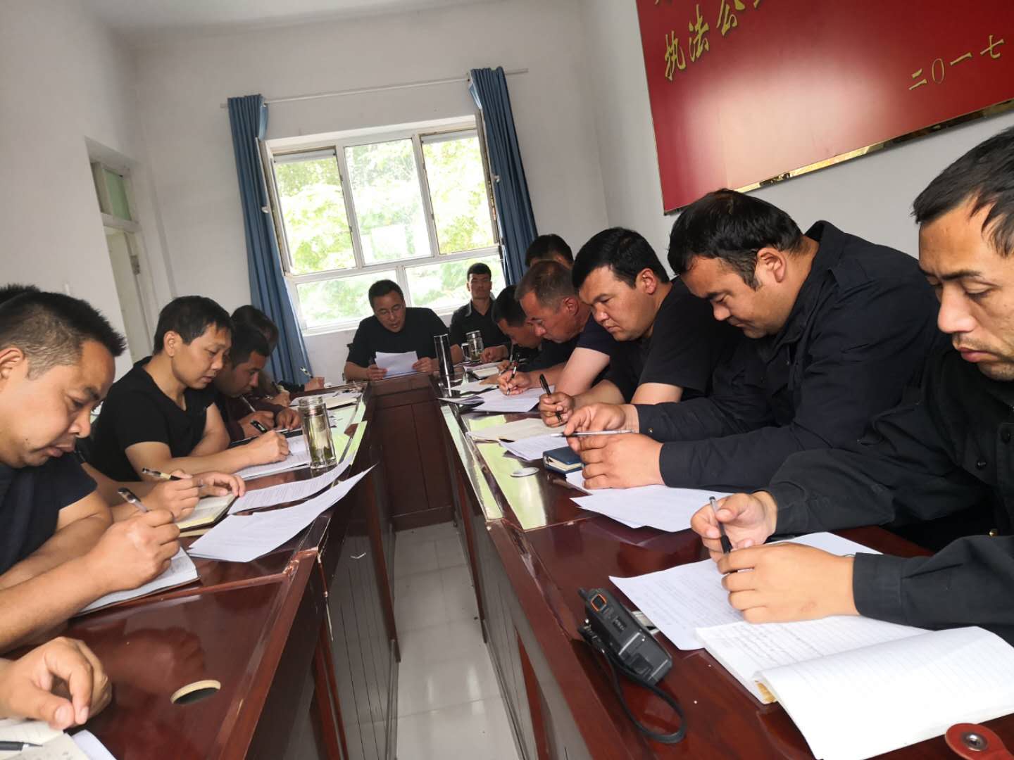 莎车县叶尔羌保安公司开展保安行业主题宣传活动