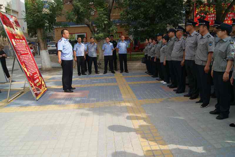 克拉玛依市保安企业开展“践行新使命 忠诚保大庆”保安主题宣传活动