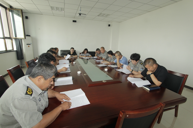喀什疆南保安服务有限责任公司组织防震应急疏散演练